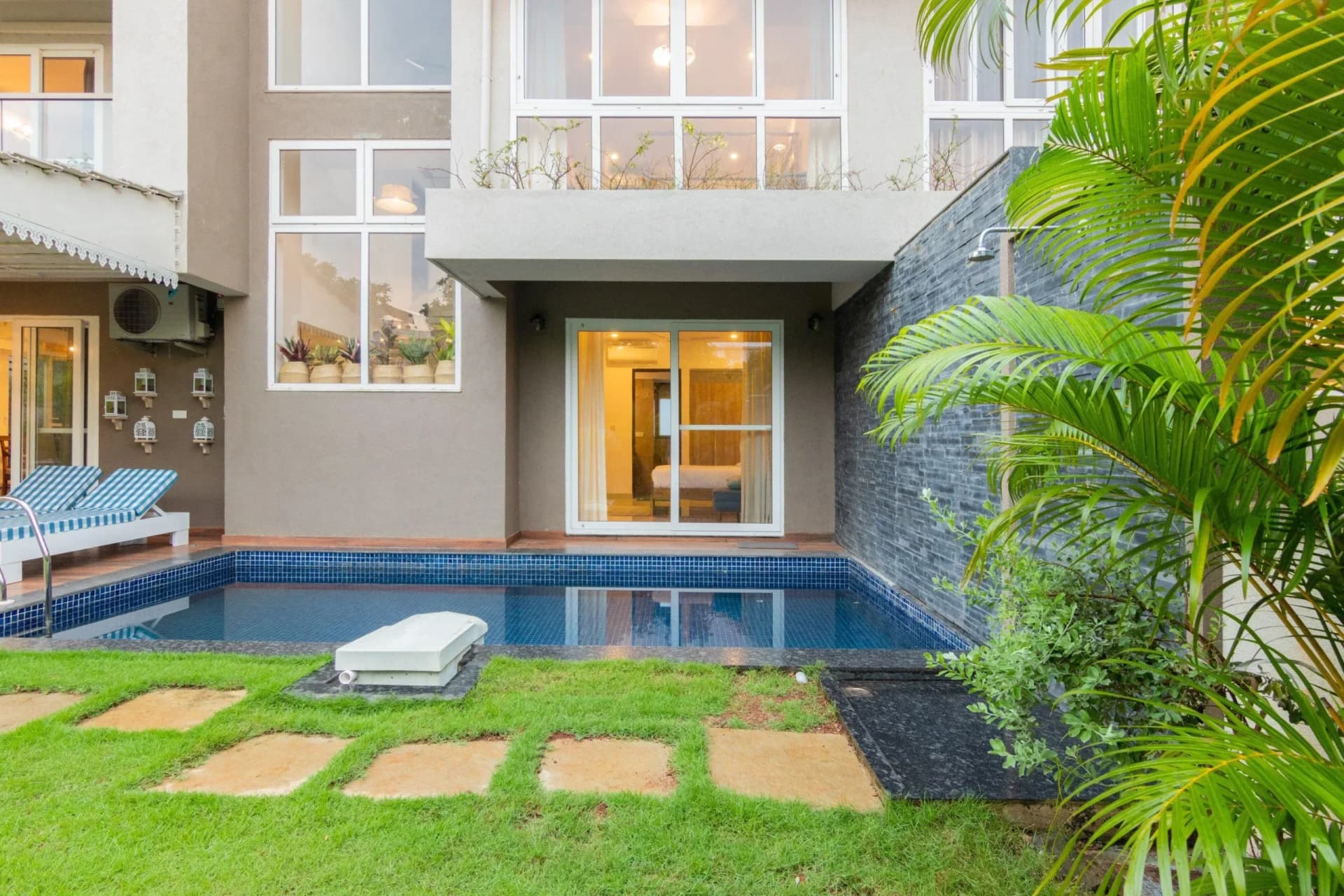 7BHK Private Pool Villa for up to 16 Guests in Anjuna, Goa - Anjuna, Goa