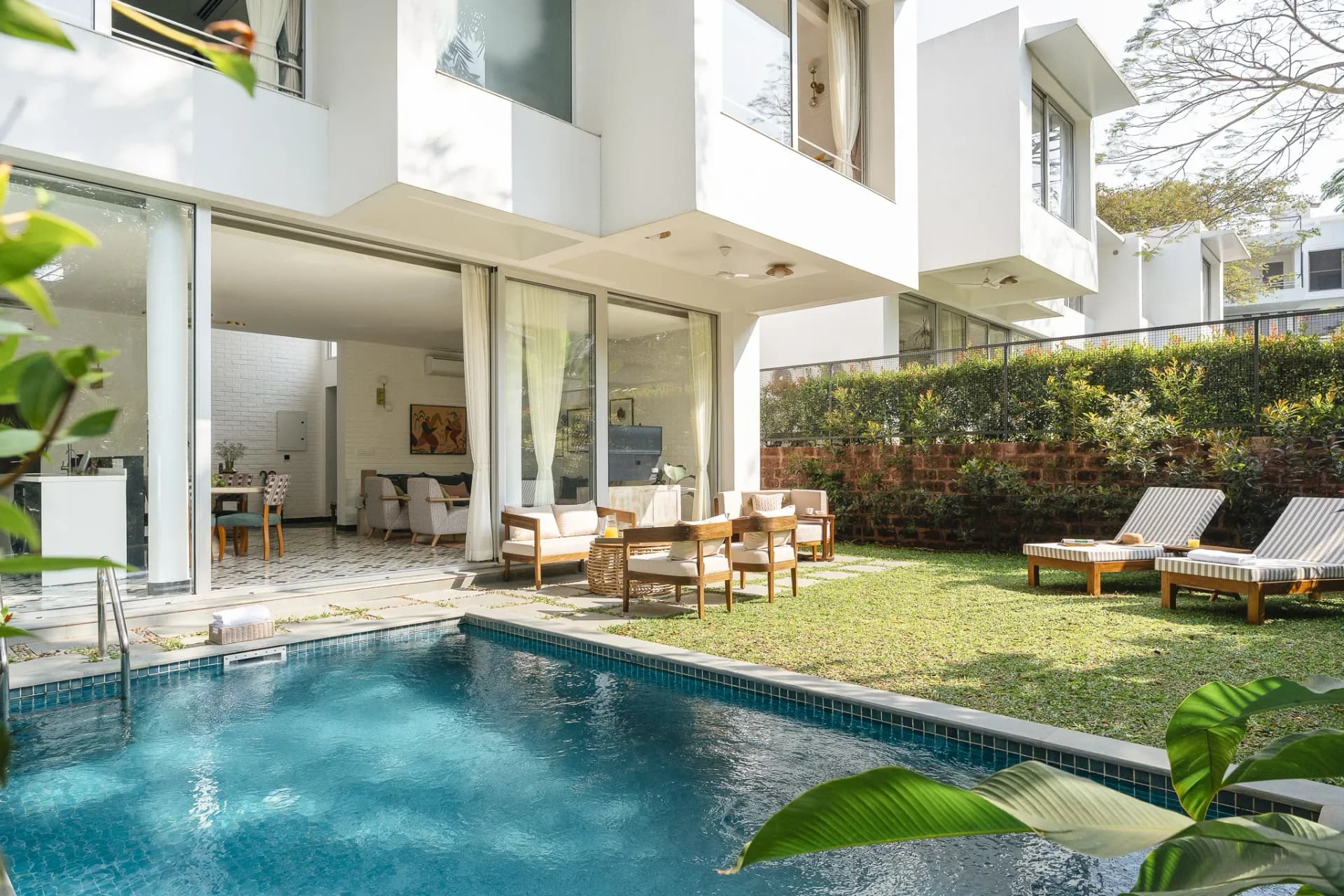 La Agueda Estate — Villa 03 — 2BHK Private Pool Villa in Nerul, Goa - Nerul, Goa