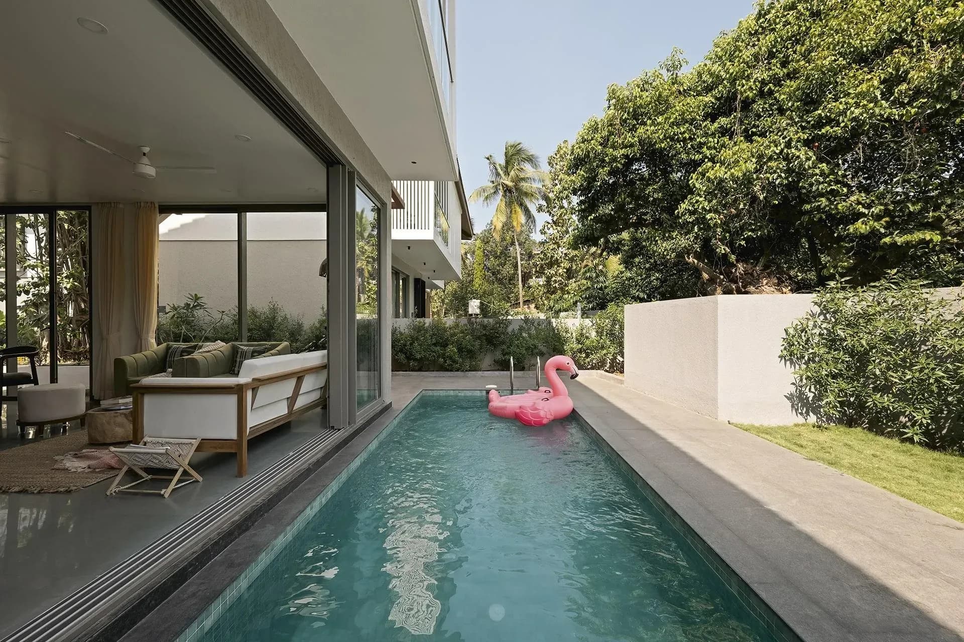 2BHK Private Pool Villa for up to 5 Guests in Siolim, Goa - Siolim, Goa