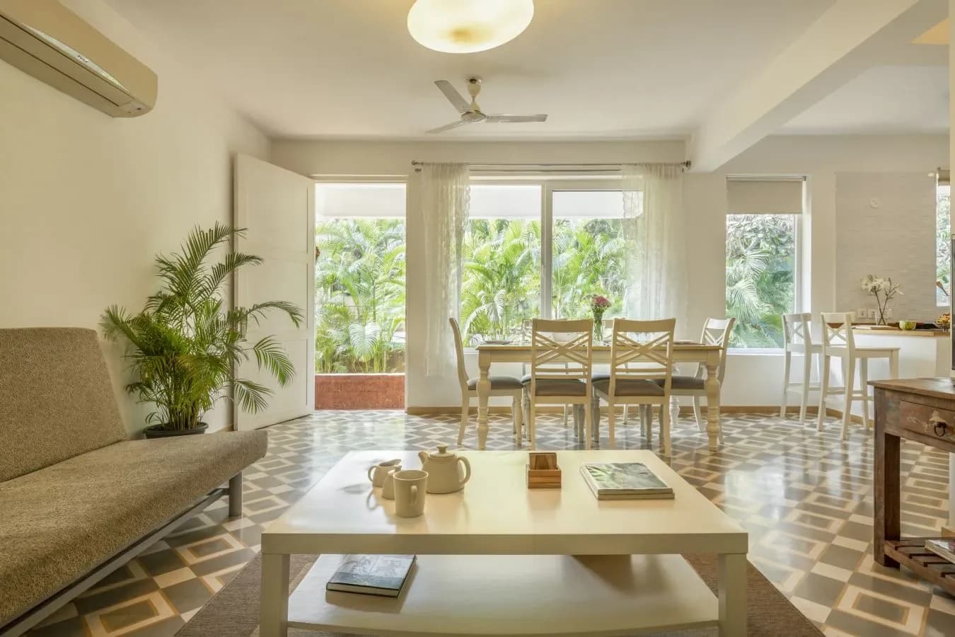 La Mer — Apartment 05 — 1BHK Shared Pool Apartment in Reis Magos, Goa - Reis Magos, Goa