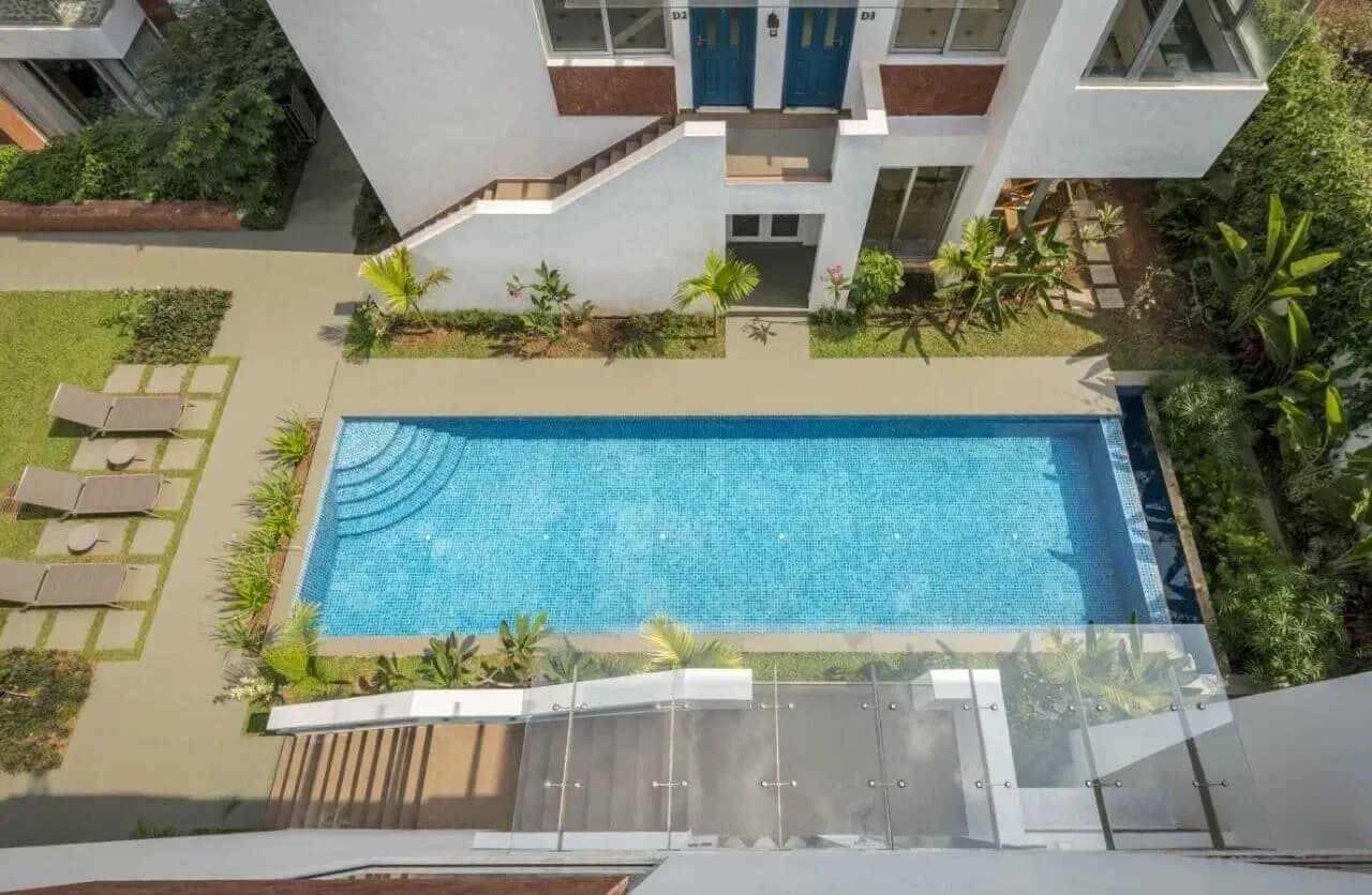 2-Bedroom Shared-Pool Apartment in Siolim in Siolim — photo 1