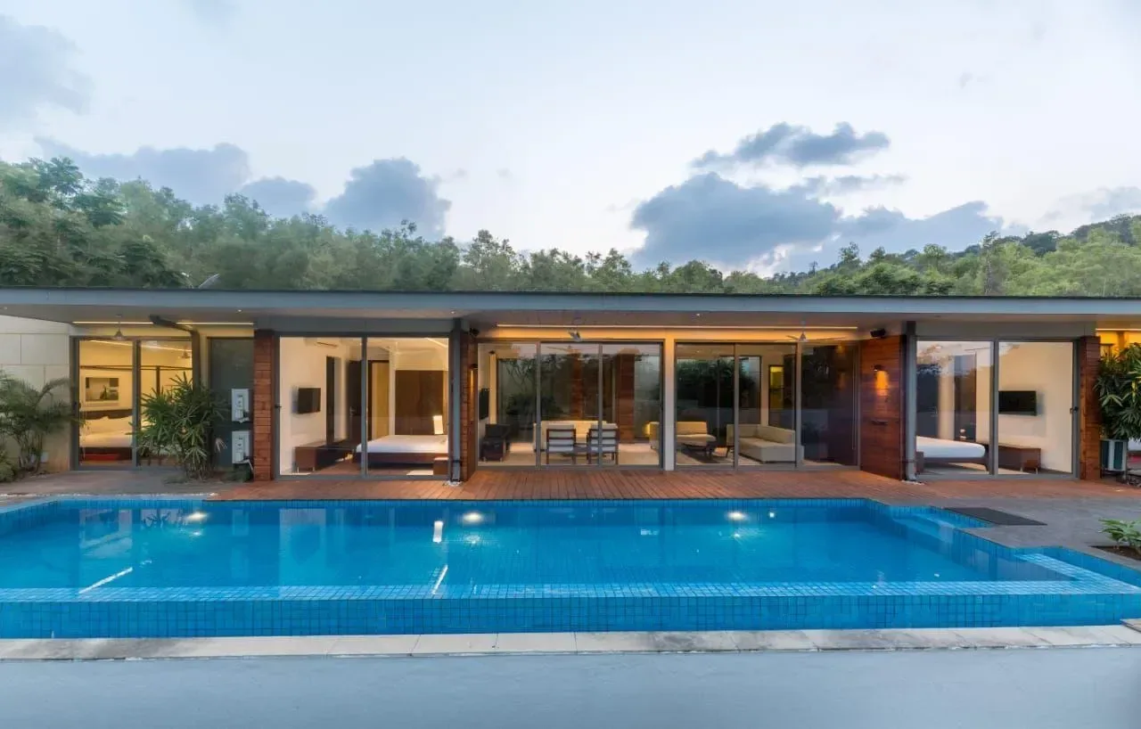 4BHK Private Pool Villa for up to 9 Guests in Parra, Goa - Parra, Goa