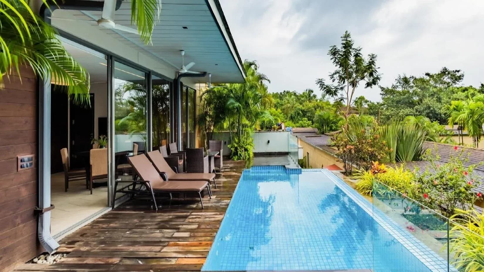2BHK Private Pool Villa for up to 5 Guests in Parra, Goa - Parra, Goa
