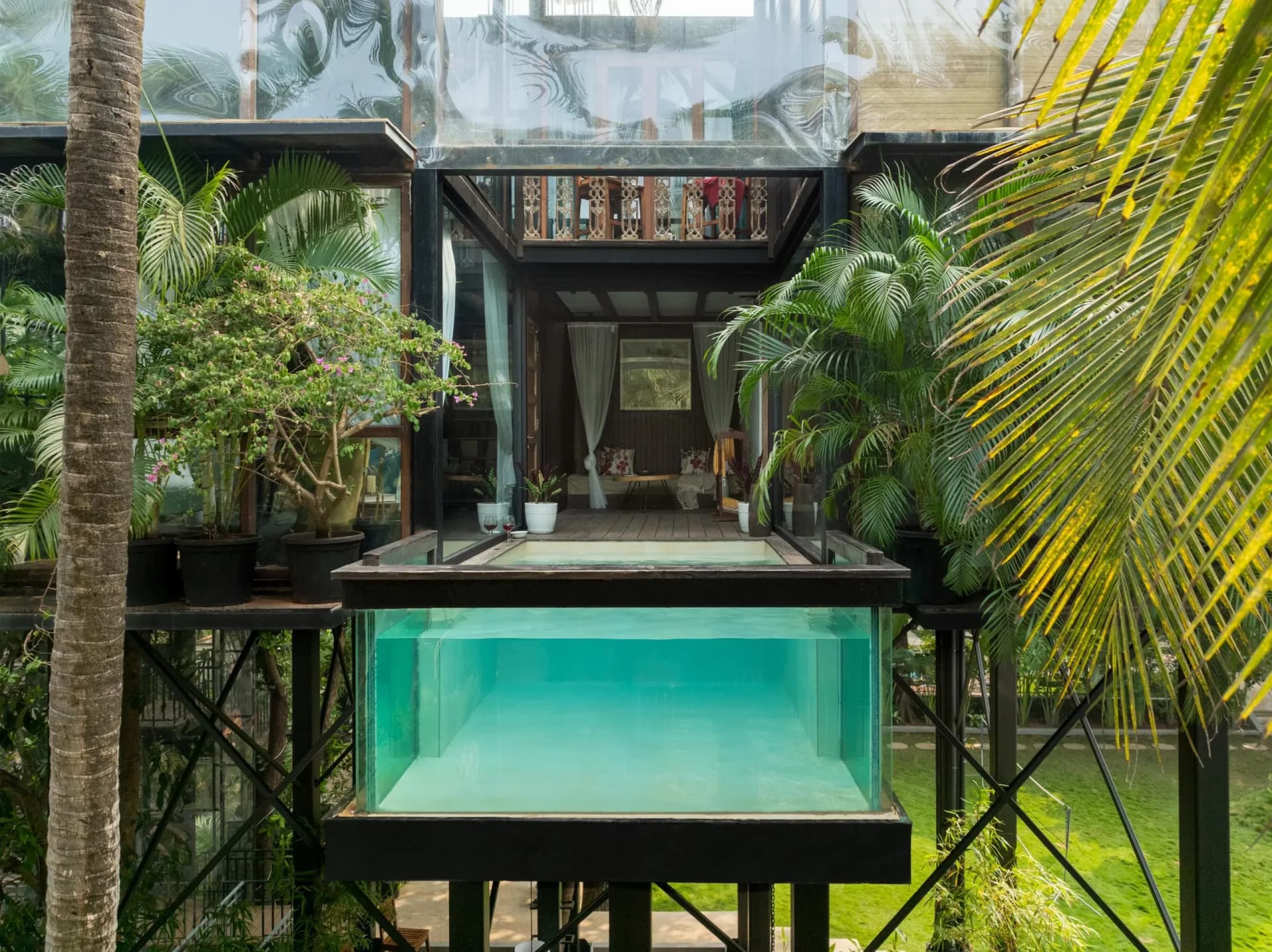 4BHK Private Pool Villa for up to 9 Guests in Vagator, Goa - Vagator, Goa