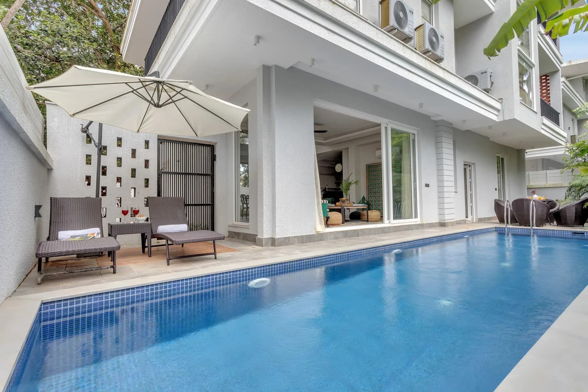 5BHK Private Pool Villa for up to 12 Guests in Anjuna, Goa - Anjuna, Goa