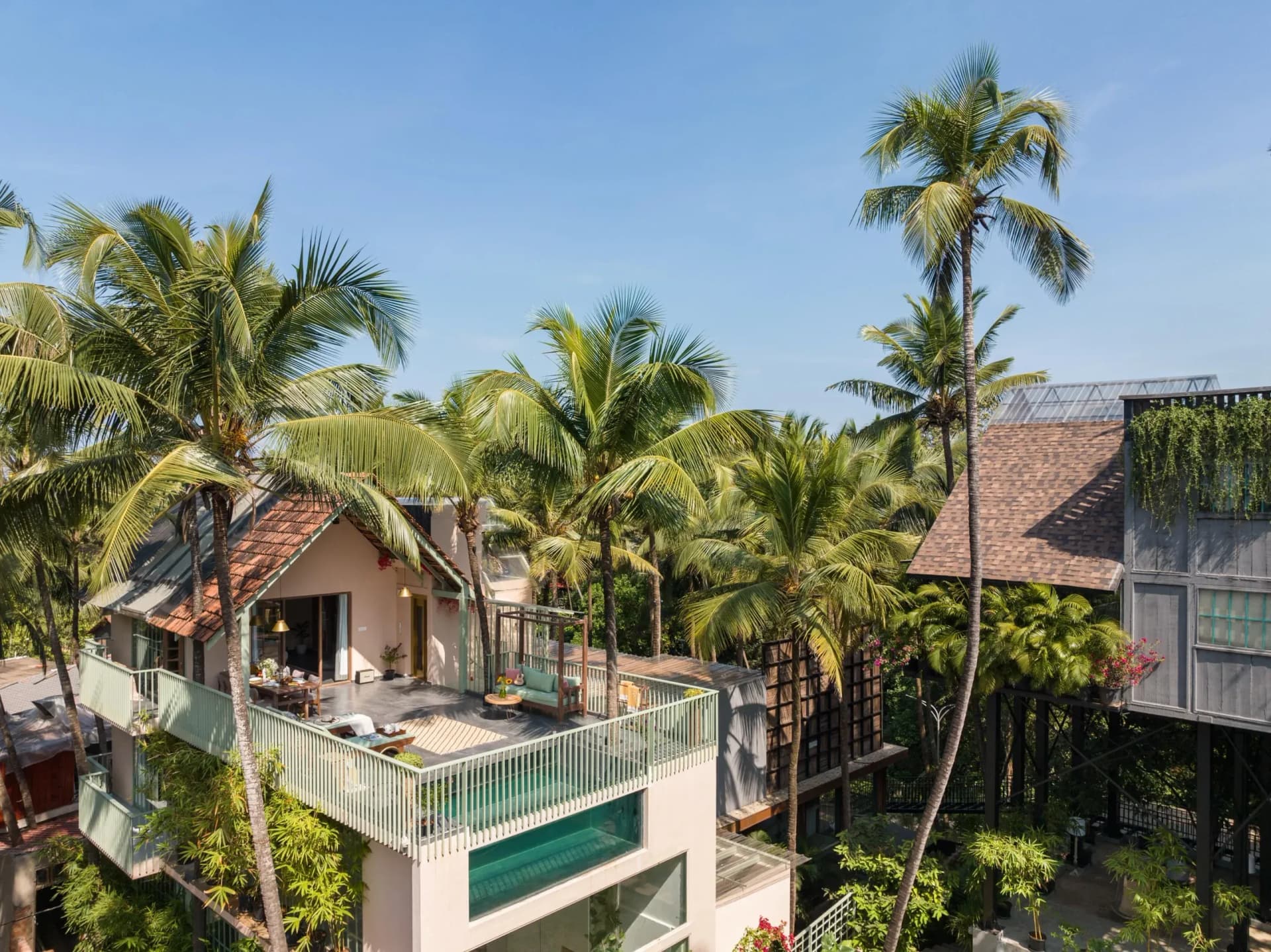 3BHK Private Pool Villa for up to 7 Guests in Vagator, Goa - Vagator, Goa