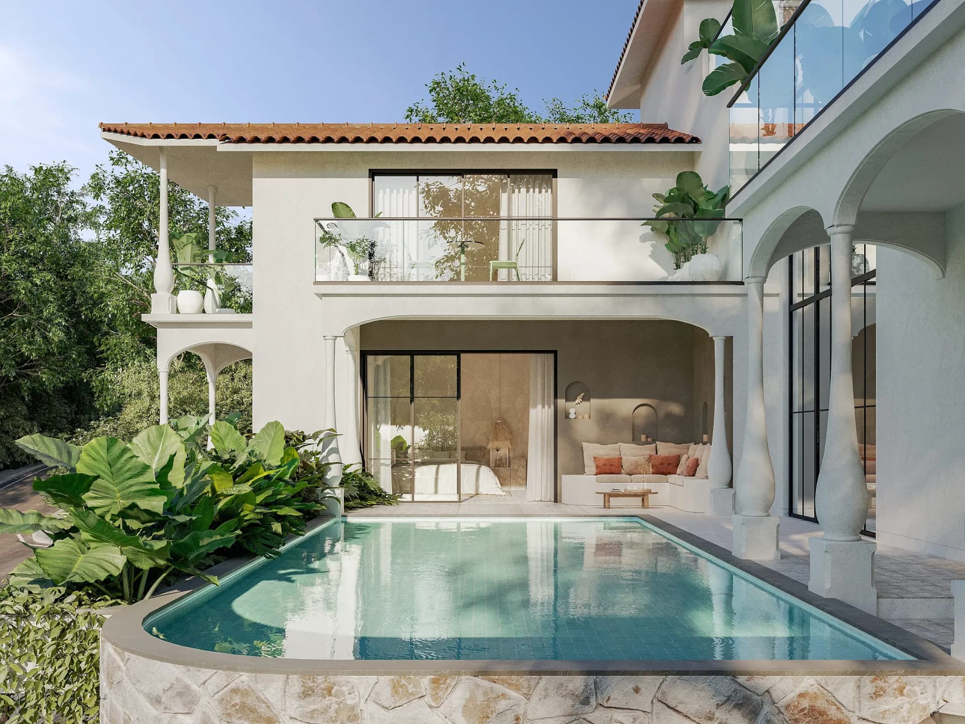 9BHK Private Pool Villa for up to 18 Guests in Mandrem, Goa - Mandrem, Goa