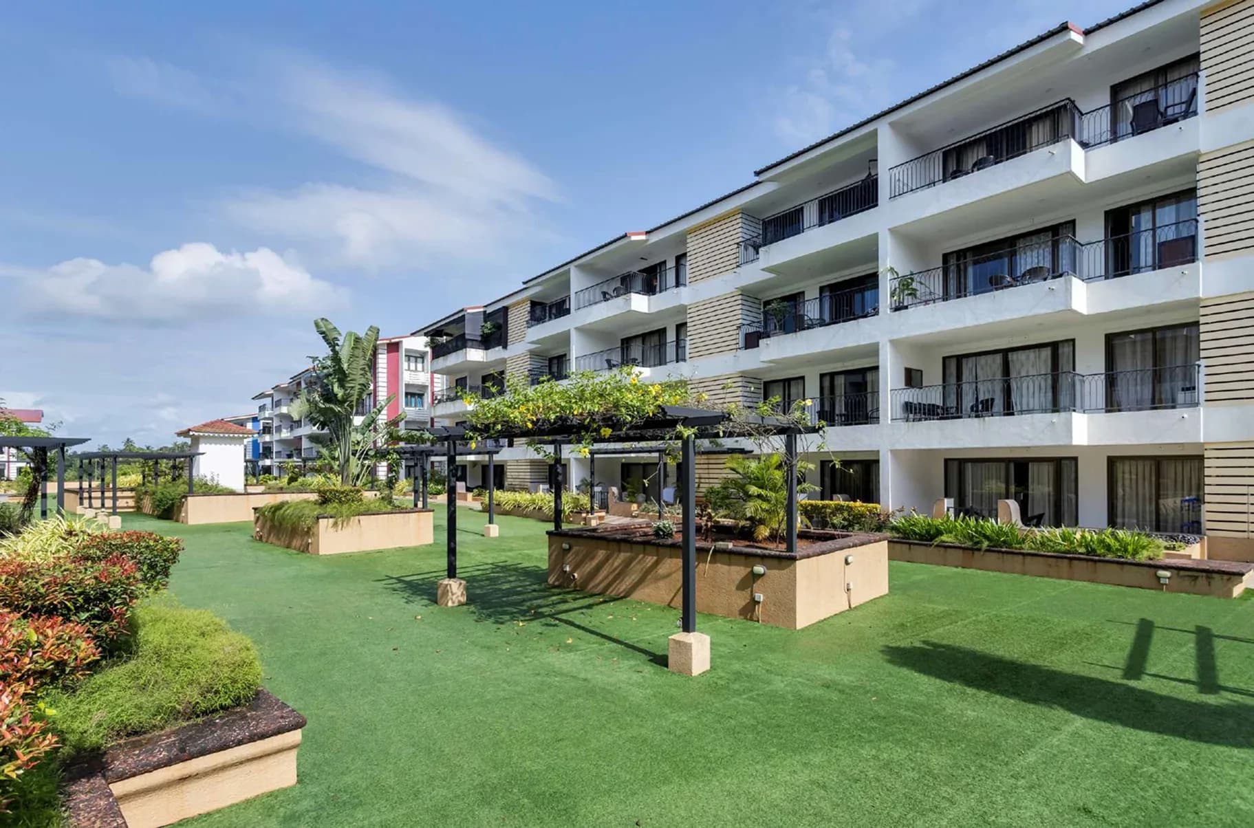 1BHK Shared Pool Apartment for up to 3 Guests in Calangute, Goa - Calangute, Goa
