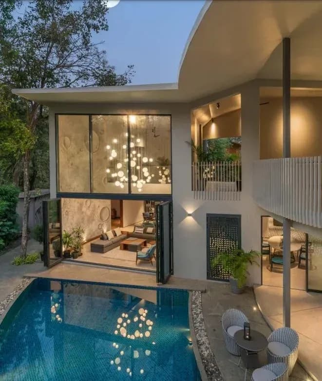 8BHK Private Pool Villa for up to 18 Guests in Siolim, Goa - Siolim, Goa