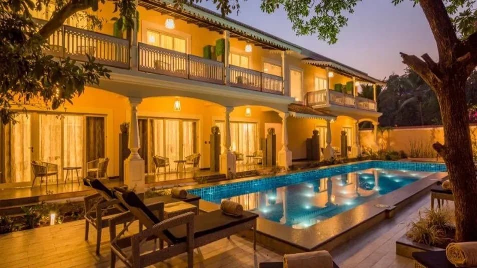 14BHK Private Pool Boutique Resort for up to 30 Guests in Assagao, Goa - Assagao, Goa