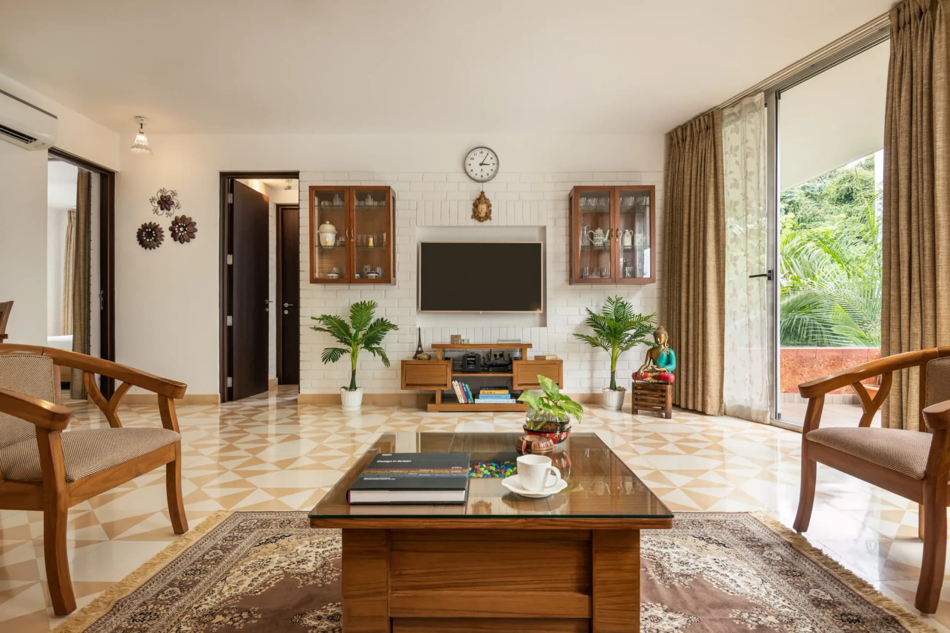 El Arbol — Apartment 105 — 2BHK Shared Pool Apartment in Nerul, Goa - Nerul, Goa