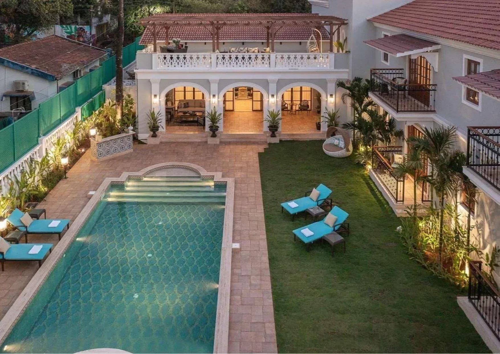 10BHK Private Pool Villa for up to 22 Guests in Anjuna, Goa - Anjuna, Goa