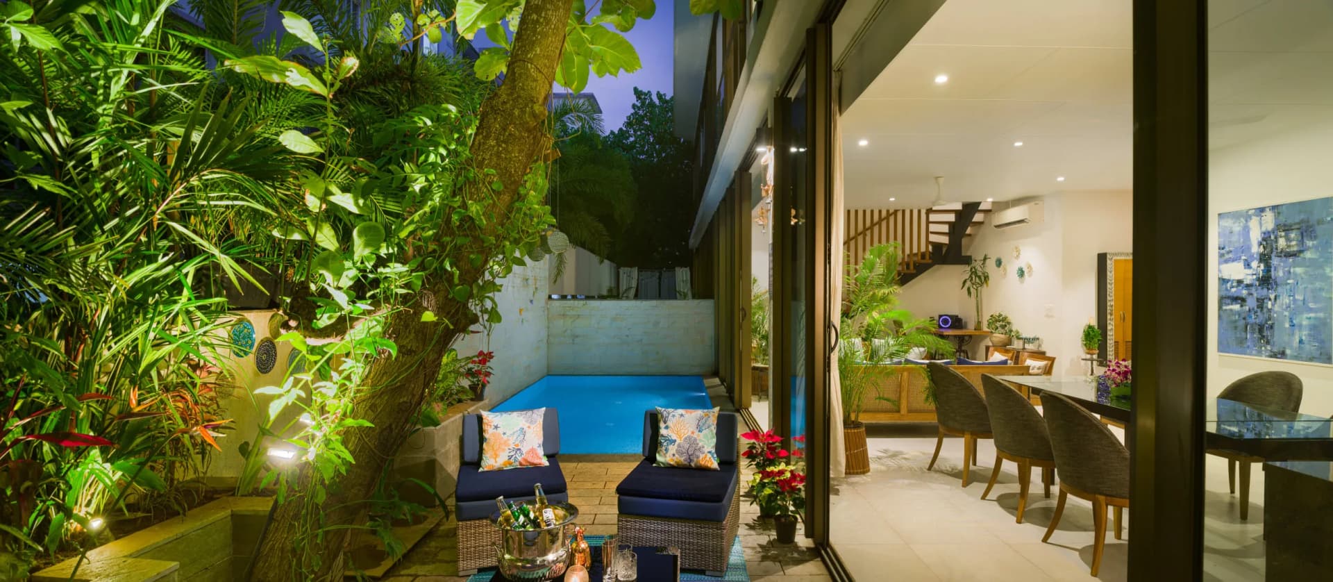 3BHK Private Pool Villa for up to 7 Guests in Candolim, Goa - Candolim, Goa