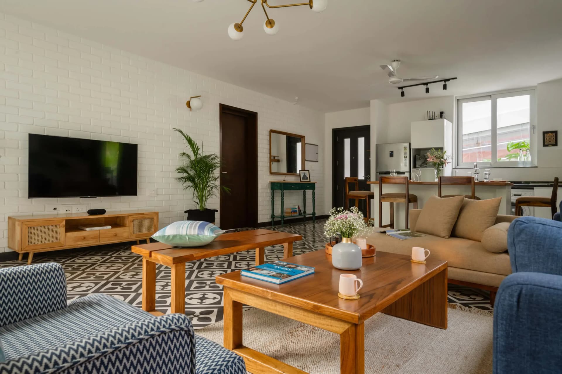 El Rosario — Apartment 104 — 2BHK Shared Pool Apartment in Pilerne, Goa - Pilerne, Goa
