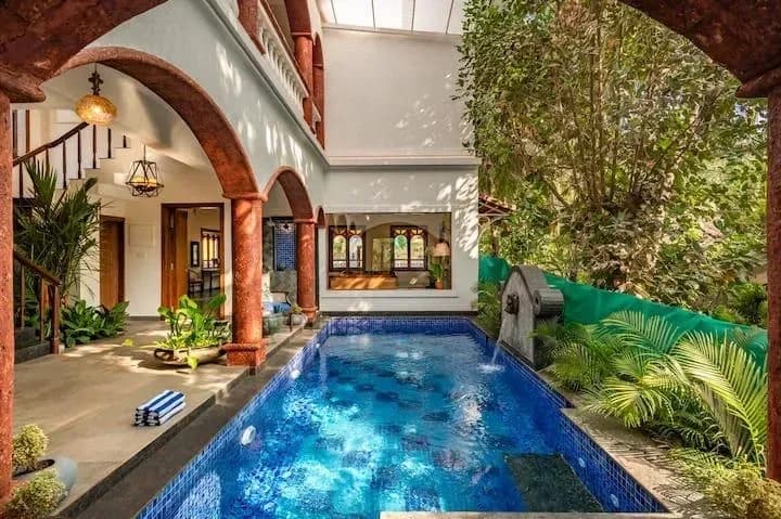 7BHK Private Pool Villa for up to 16 Guests in Siolim, Goa - Siolim, Goa