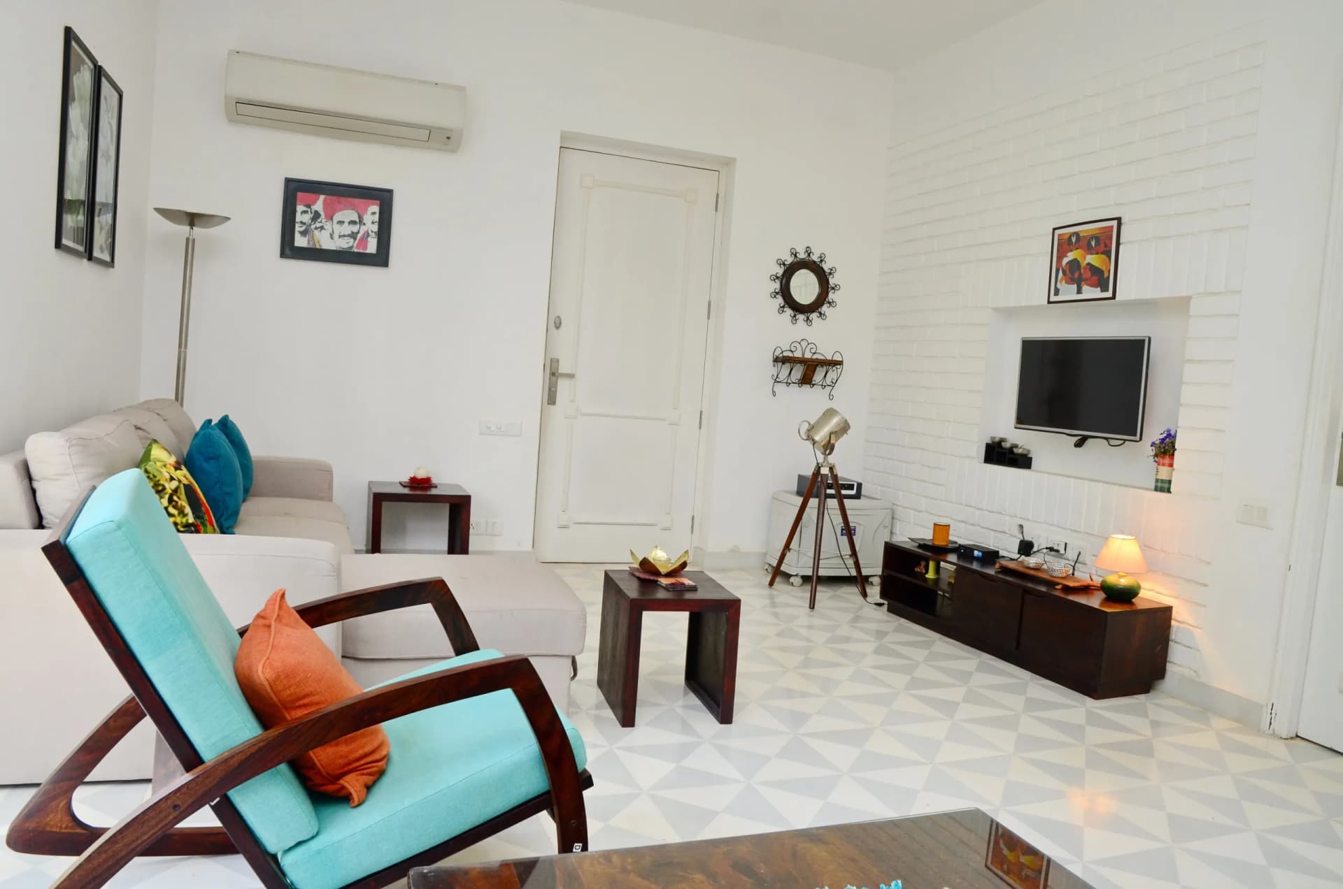 Santa Terra — Apartment 02 — 2BHK Shared Pool Apartment in Reis Magos, Goa - Reis Magos, Goa