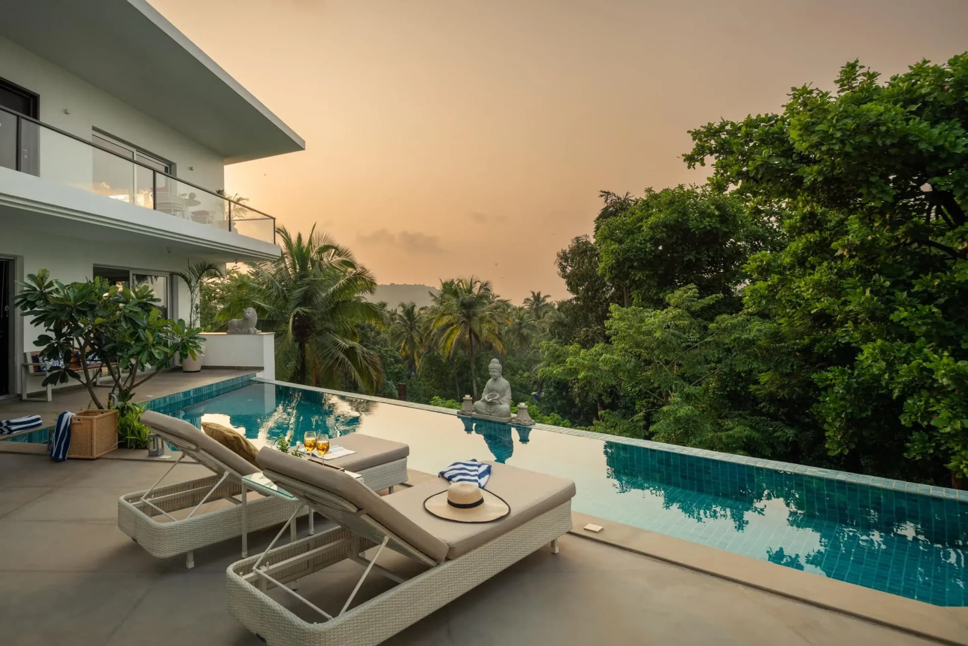 10BHK Private Pool Villa for up to 22 Guests in Vagator, Goa - Vagator, Goa