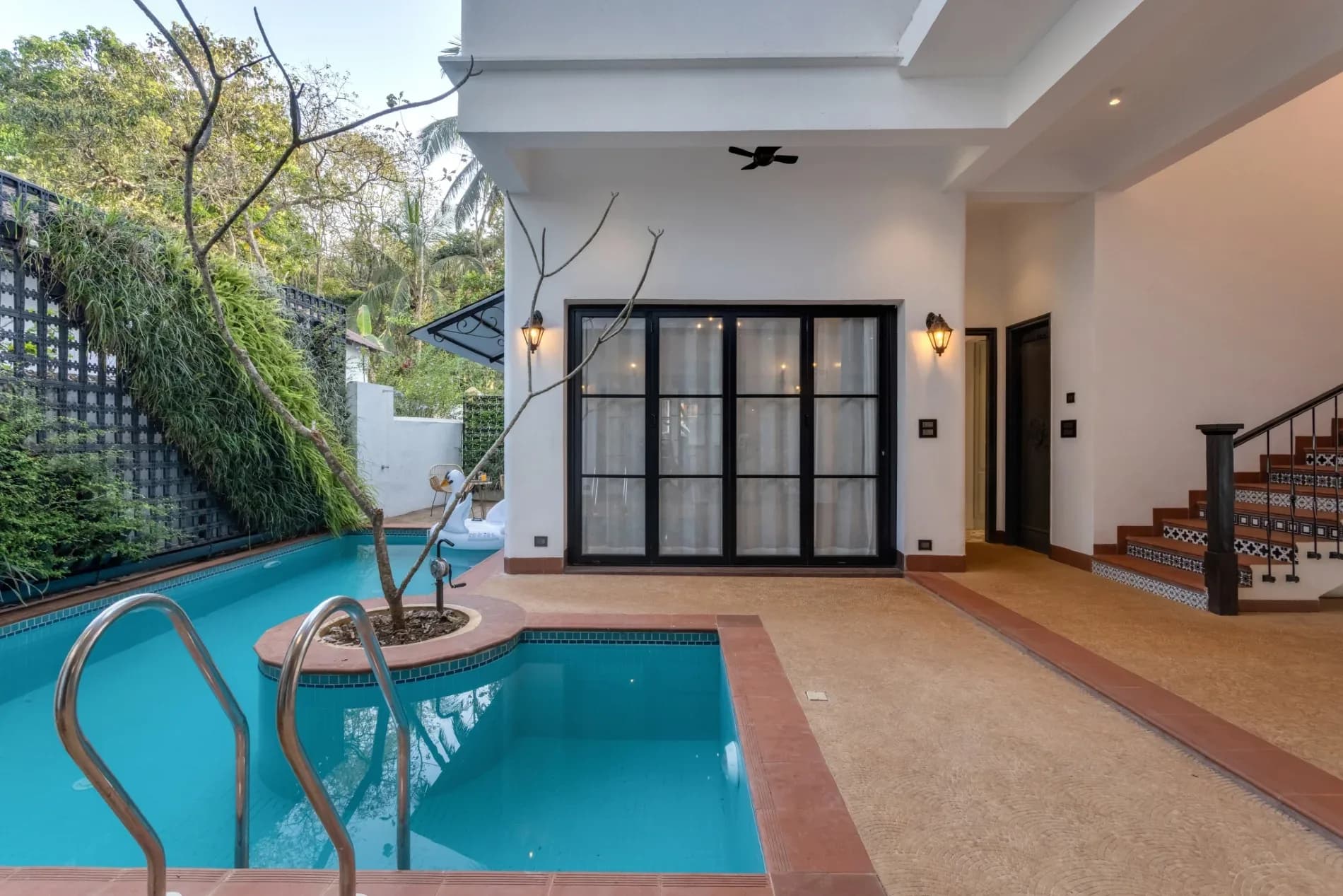 3BHK Private Pool Villa for up to 7 Guests in Siolim, Goa - Siolim, Goa