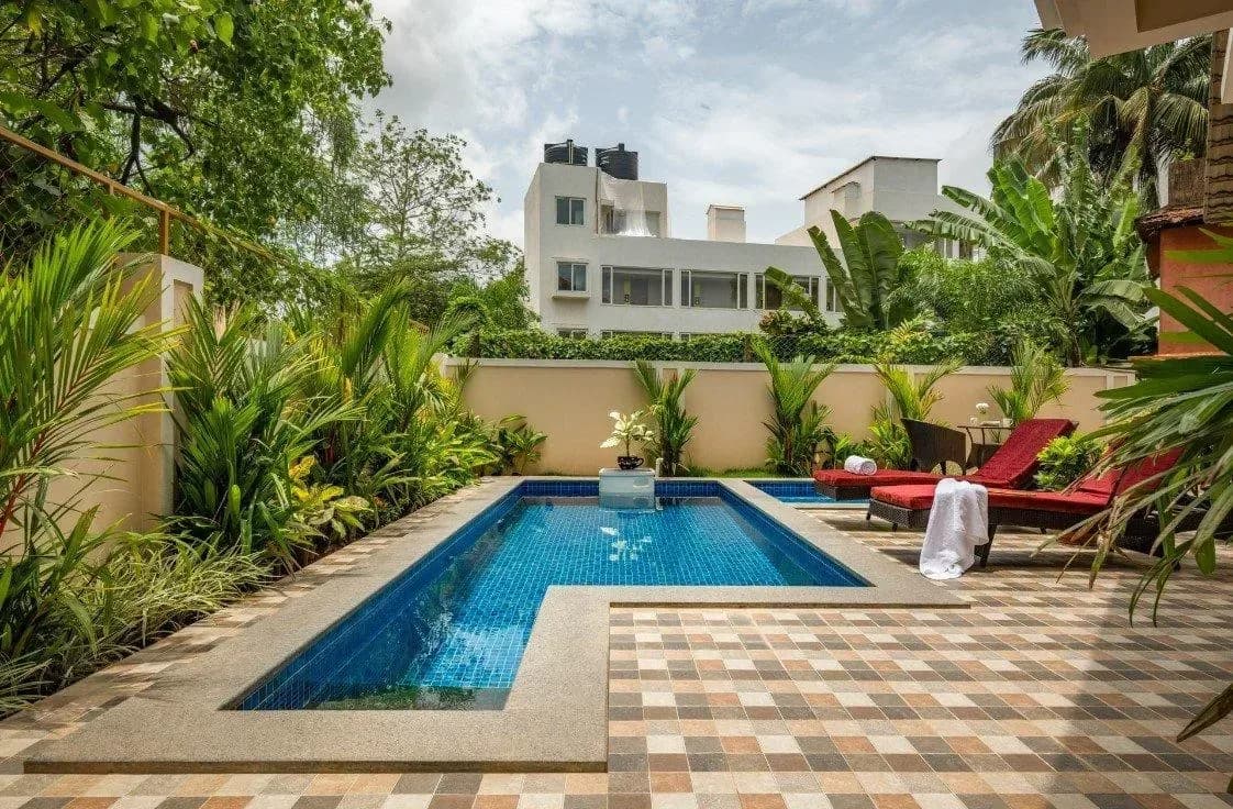 12BHK Private Pool Villa for up to 26 Guests in Baga, Goa - Baga, Goa