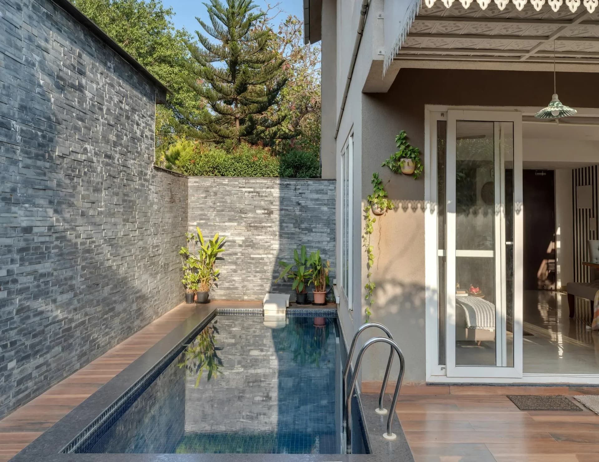 3BHK Private Pool Villa for up to 7 Guests in Vagator, Goa - Vagator, Goa