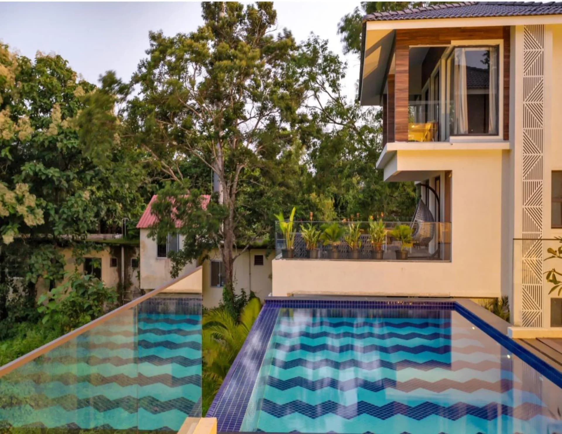 Elegant 4BHK Villa with Private Pool in Parra,Goa in Parra — photo 1
