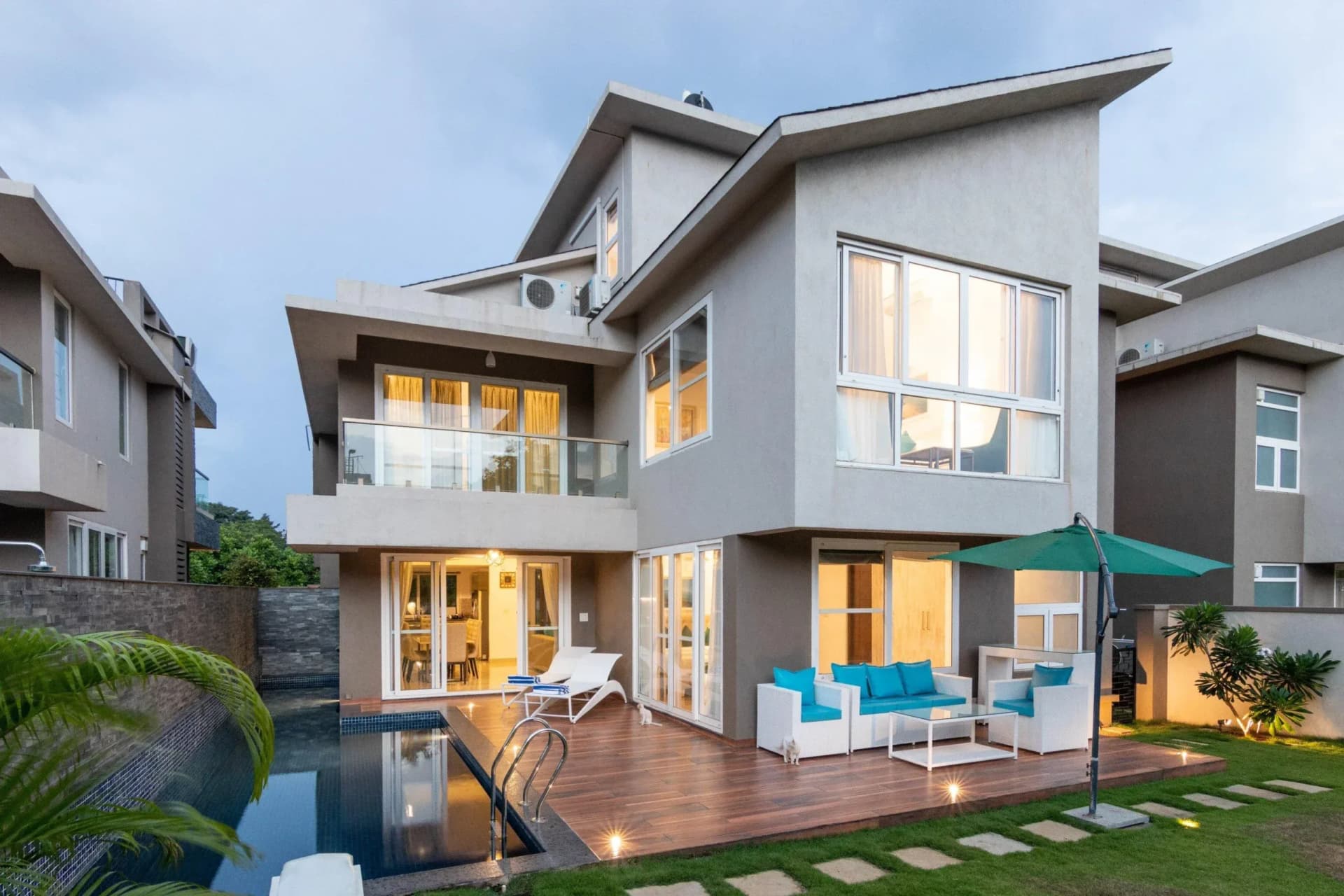 4BHK Private Pool Villa for up to 9 Guests in Vagator, Goa - Vagator, Goa
