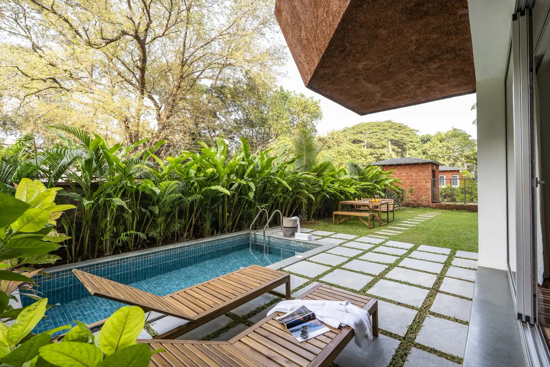 El Volar — Apartment 01 — 2BHK Private Pool Apartment in Nerul, Goa - Nerul, Goa