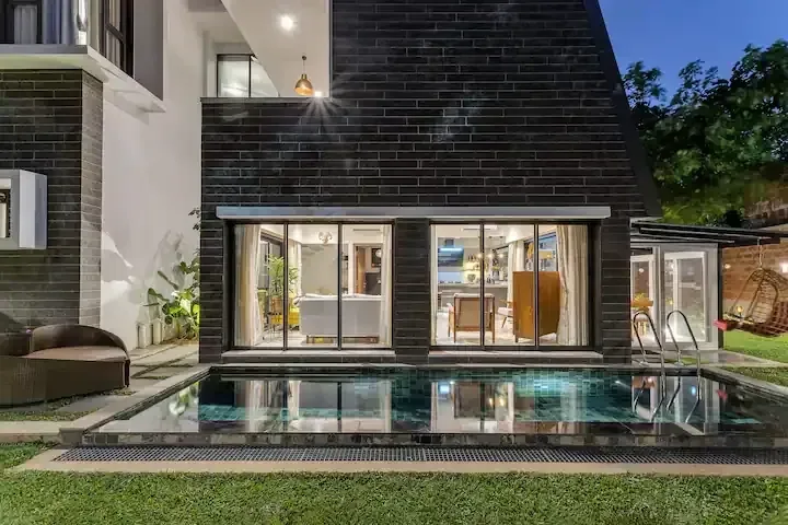 4BHK Private Pool Villa for up to 9 Guests in Vagator, Goa - Vagator, Goa