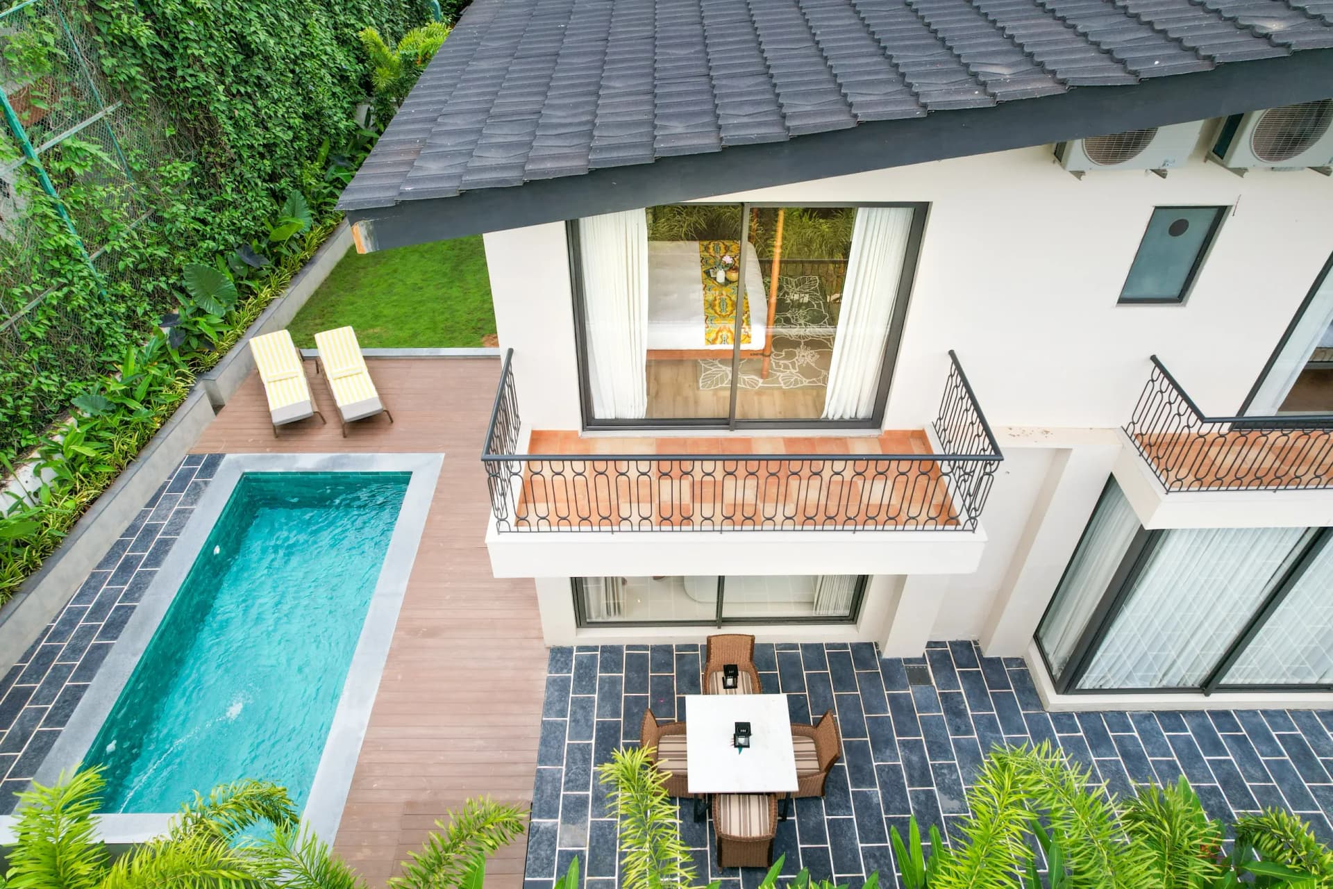 3BHK Private Pool Villa for up to 7 Guests in Vagator, Goa - Vagator, Goa