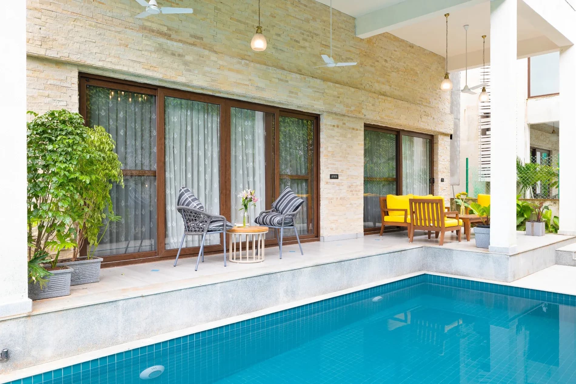 3BHK Private Pool Villa for up to 7 Guests in Anjuna, Goa - Anjuna, Goa