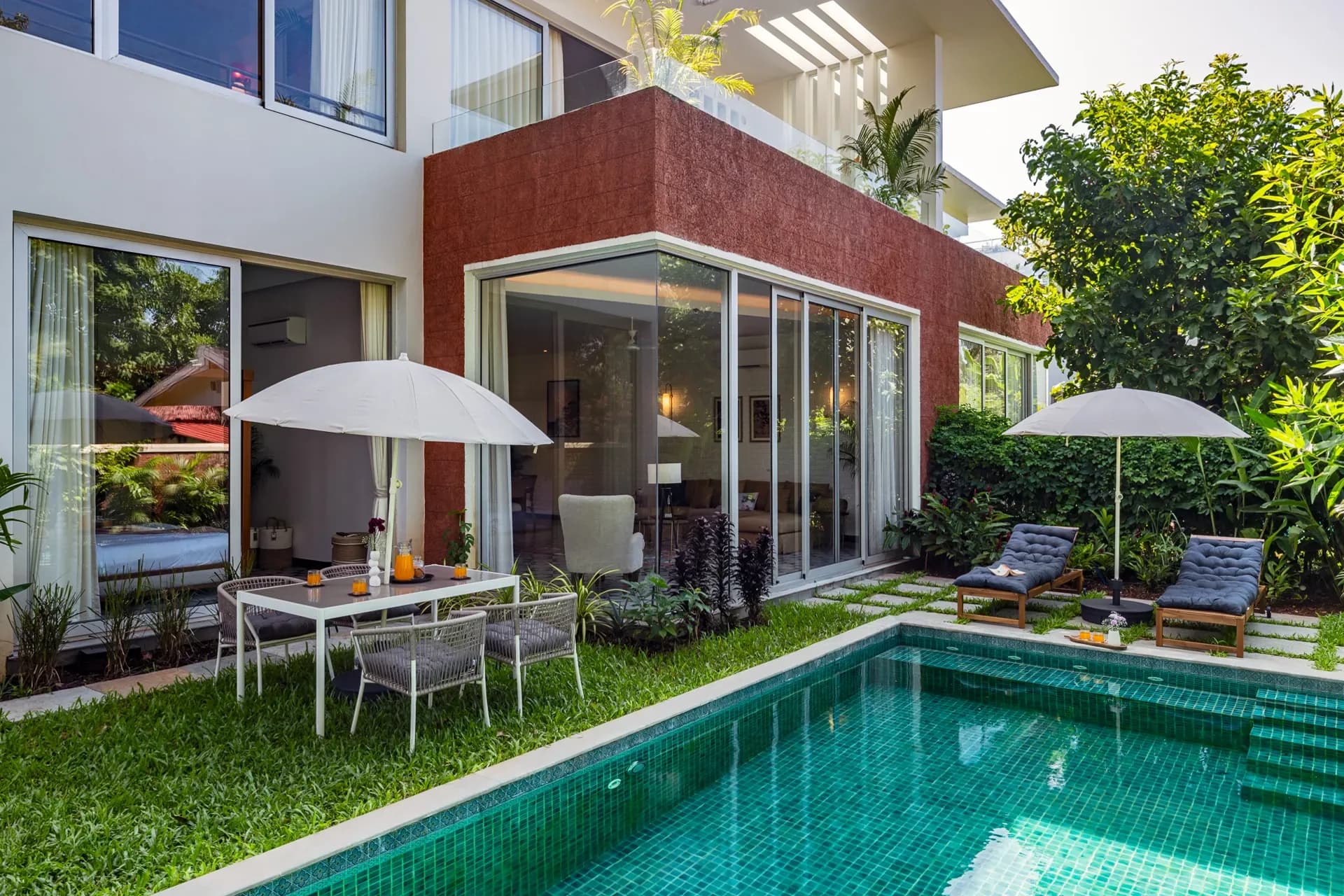 La Dora Estate — Villa 04 — 3BHK Private Pool Villa in Vagator, Goa - Vagator, Goa