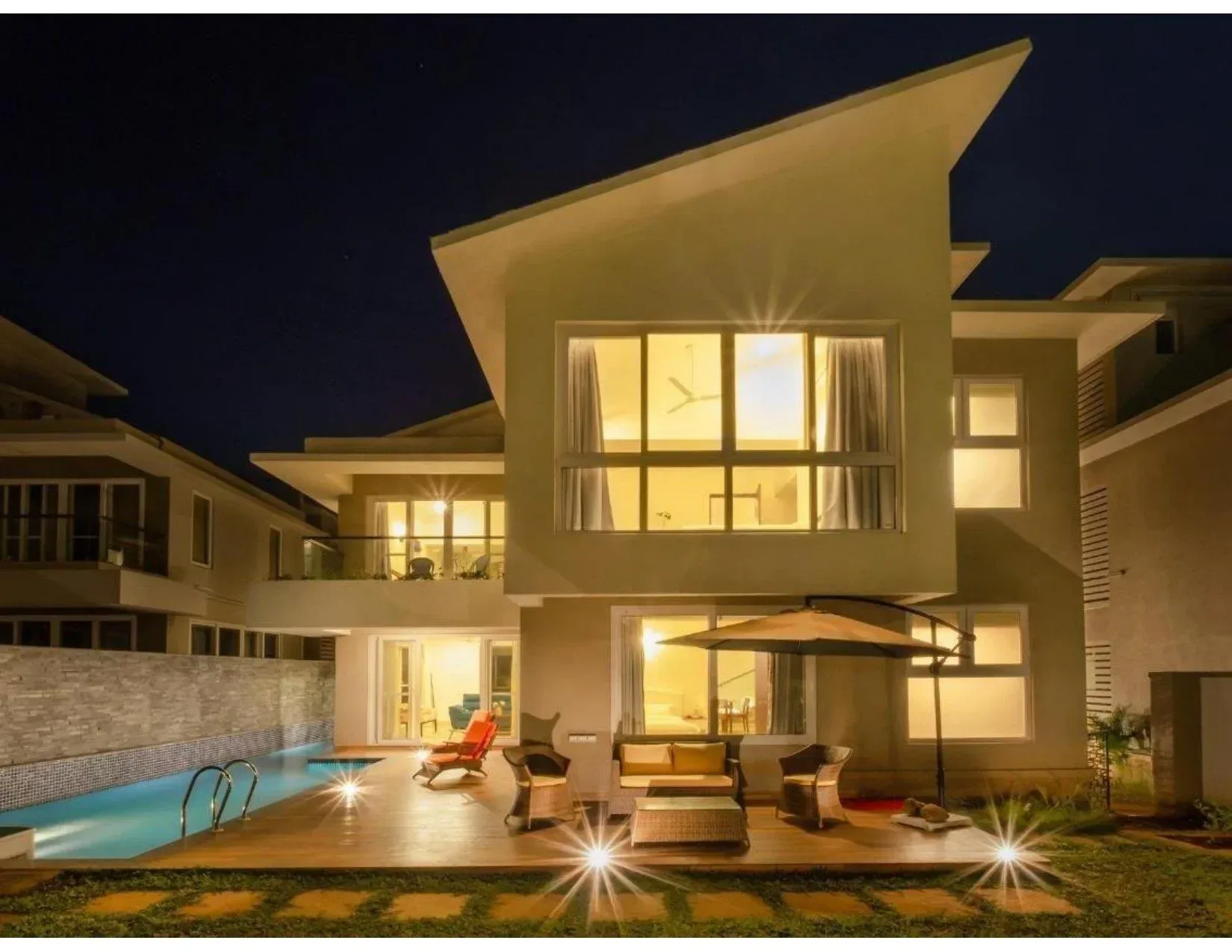 8BHK Private Pool Villa for up to 18 Guests in Vagator, Goa - Vagator, Goa
